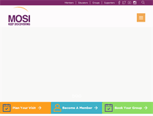 Tablet Screenshot of mosi.org